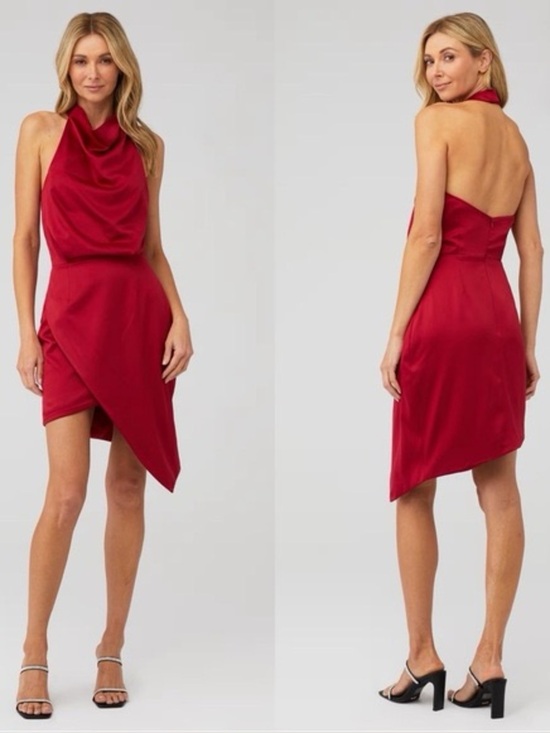 REVOLVE Dresses & Skirts - Elliatt x REVOLVE Camo Halter Mini Dress in Red